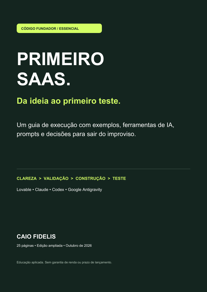 Capa do ebook Código Fundador Essencial